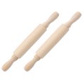 thumbnail image 1 of 2 Pcs Rouleau à Pâtisserie Mini Rouleau à Pâtisserie pour Enfants Rouleau à Pâtisserie Antiadhésif Rouleau à Pâte Rouleau à Pâte à Modeler, 1 of 9