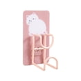 thumbnail image 1 of Washbasin Rack Cartoon Bathroom Rack Toilet Strong Sticky Hook Wall Mounted Washbasin Hook, 1 of 7