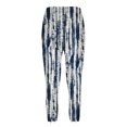 thumbnail image 4 of Pantalons Taille Élastique pour Femmes Pantalons d'Été Décontractés Taille Élastique Imprimés Pantalons de Plage Raccourcis Pantalons pour Femmes Taille Élastique, 4 of 6
