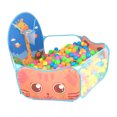 thumbnail image 3 of Children Ball Pit, Kids Ball Pit Tent Cartoon Giraffe Pattern Durable Safe Fine Stitching Environmentally Friendly  for Indoor Blue,Yellow,Pink, 3 of 8