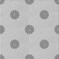 thumbnail image 1 of Ahgly Company Tapis d'Intérieur Lavable en Machine Carré Transitionnel Gris Canon, 6 Pieds Carré, 1 of 7