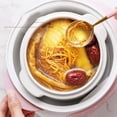 thumbnail image 3 of Petite Casserole Électrique Intelligente pour Mijoter, Minuterie de Rendez-Vous pour Crachats Mijotés, Mini Marmite Automatique pour Bouillie et Soupe, Mijotage Électrique, Cuiseur à Soupe et Bouillie en Céramique, 3 of 7
