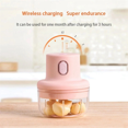 thumbnail image 4 of USB Electric Kitchen Blender Mixer Garlic Masher Meat Grinder Mini Vegetable Chili Meat Grinder Kitchen Tool, 4 of 5