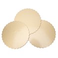 thumbnail image 2 of Cake Base Board, Food-Grade Reusable Cake Board, Gold+Silver For Muffin Strawberry Cake Mousse Cake Biscuit 12 Pouces, 2 of 8