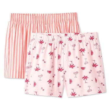 Lot de 2 caleçons boxeurs de nuit George pour femmes