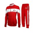 thumbnail image 1 of X-2 Mens Athletic Activewear Full Zip Fleece Color Tracksuit Jogging Sweatsuit, 1 of 2