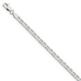 thumbnail image 1 of 925 Sterling Silver 3.75mm Flat Anchor Chain Bracelet, 1 of 5