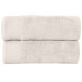 thumbnail image 1 of Fabstyles Super Soft Bath Sheets 2 Piece Set, Extra Large Bath towels, Cream, 1 of 2