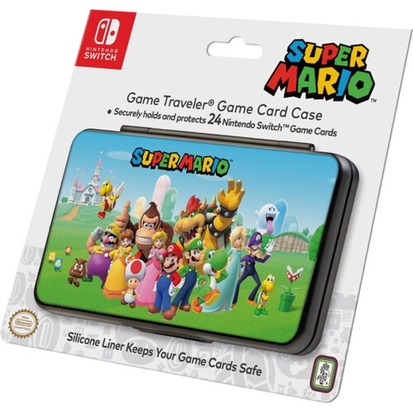 Switch Accessory: Case - RDS 24 Game Card Case - Super Mario and Characters: Officially Licensed by Nintendo