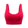 thumbnail image 1 of Yuyuzo Sports Bras for Women Full Coverage High Support Solid Color Yoga Workout Seamless Underwear, 1 of 4