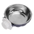 thumbnail image 2 of Chien Amovible Alimentation en Acier Inoxydable, Forme de Citrouille Multifonctionnelle Ronde Boucle à Vis Conception Suspendu Bol pour Chien Peu Profond pour les Chats pour les Cobayes pour les Oiseaux Orange, Jaune, Bleu, 2 of 8