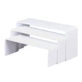 thumbnail image 3 of DOLITY 3 Pcs Présentoir en Acrylique Présentoir Rack Support Étagère Multi-Niveaux Multifonctionnel Blanc, 3 of 9