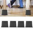 thumbnail image 2 of WALFRONT 4Pcs/set 3 Furniture Raisers Adjustable Bed Chair Riser Wide Feet Lift Stands, Sofa Riser, Furniture Riser, 2 of 7