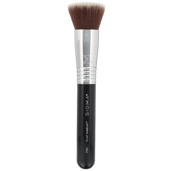 Pinceau Kabuki Plat - F80 par SIGMA Beauty pour Femmes - 1 Pce Pinceau