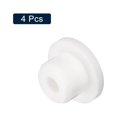 thumbnail image 4 of Unique Bargains 4 Pcs White Plug Holes, T15 Rubber Button Plug for 14mm/0.55' Hole, 4 of 6