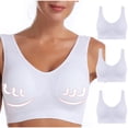 thumbnail image 2 of Birdeem 3 Pcs Soutien-Gorge Confortable Sans Armature Respirant pour Femmes, 2 of 12