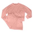thumbnail image 4 of Sous-robe Shorts Femmes Mode Blouse Col en V Manches Courtes Hauts Shorts Ensemble Décontracté Robe d'Été avec Manches pour Femmes Blouses et Hauts Mode, 4 of 9