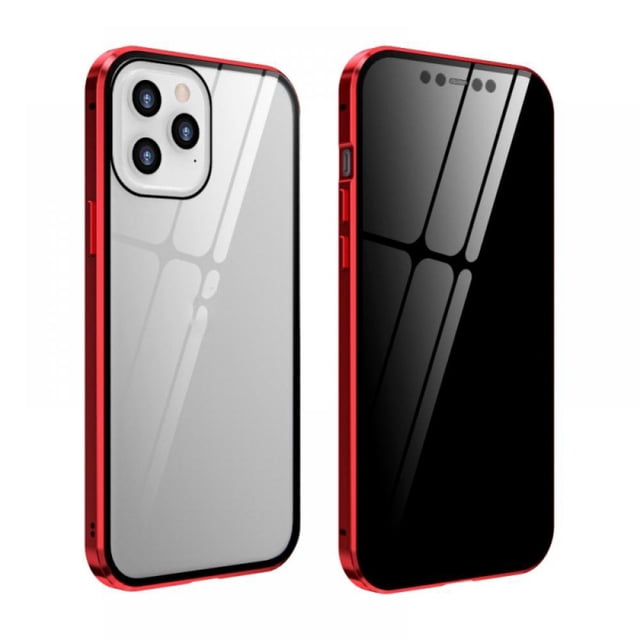Anti-Peeping Full Body Mobile Phone Case Clear Tempered Glass Privacy Cover For Iphone12/Pro/Pro Max