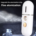 thumbnail image 2 of 3X Portable Facial Steamer, Mini USB Facial Humidifier, Nano Facial Sprayer, Face Steamer Mist Spray Machine, 2 of 6