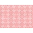 thumbnail image 1 of Ahgly Company Machine Washable Indoor Rectangle Transitional Pastel Red Pink Area Rugs, 8' x 12', 1 of 7