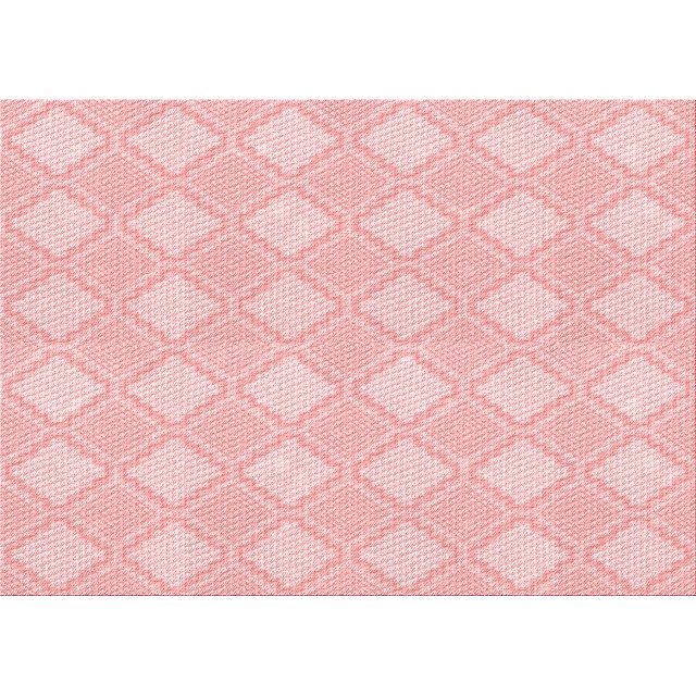 Ahgly Company Machine Washable Indoor Rectangle Transitional Pastel Red Pink Area Rugs, 8' x 12'