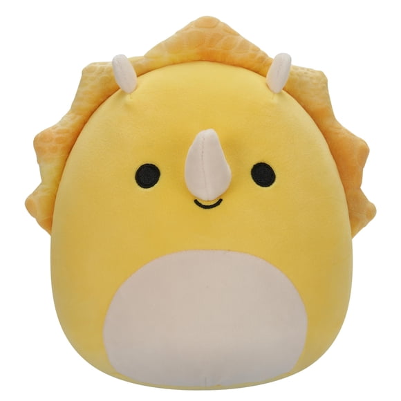 Squishmallows Sqcr05396 Tricératops Jaune de 7,5 Po Lancaster, Multicolore