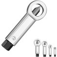thumbnail image 2 of Hearth & Gear Screw Extractor Tool Kit For Stripped And Metal Extraction Set For Broken And Corroded Screws And Tool Bag For Mechanics 32 in 1 Small Screwdriver Set 9 Second Chip Fix Build Driver, 2 of 6