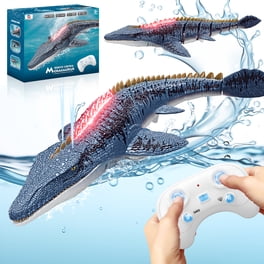 Dinosaure Télécommandé 2.4GHz – Rugit, Lumière, Brume – Jouet RC Interactif Pour Enfants 3-8+