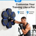thumbnail image 2 of IMFit 2026 Machine de Boxe Musicale Intelligente avec Gants / Entraîneur de Punch Mural Interactif avec Lumières LED et Musique Bluetooth / Équipement de Mise en Forme pour Gym à Domicile pour la Famille / 9 Modes de Vitesse et d'Entraînement, 2 of 8