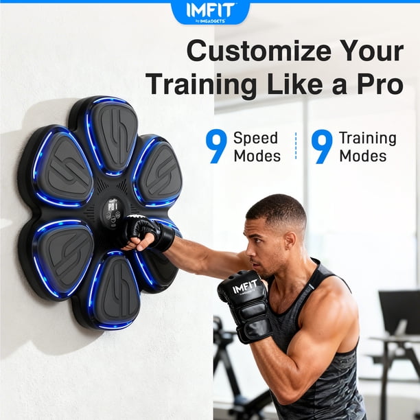 IMFit 2026 Smart Music Boxing Machine with Gloves | Interactive