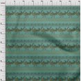 thumbnail image 3 of oneOone Georgette Viscose Fabric Floral & Peacock Block Printed Craft Fabric BTY 42 Inch Wide, 3 of 4