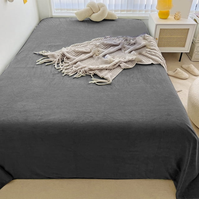 Elegants Soft Velvet Flannel Sheet Set Quality Warm Antis Statics Non Pilling Fuzzy Velvet Flannel Fleece Sheet Set