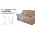 thumbnail image 3 of 2024 Super Stretch Sofa Slipcover Non Slip Couch Cover  Oversized Sofa  Dark Gray, 3 of 7