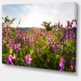 thumbnail image 2 of Amazing Summer Pasrate with Flowers - Impression sur Toile Florale, 2 of 3