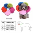 thumbnail image 2 of [Big Clear!]Pet Cat Dog Flower Neck Collar Anti Bite Adjustable Protector Cover Ring, 2 of 9