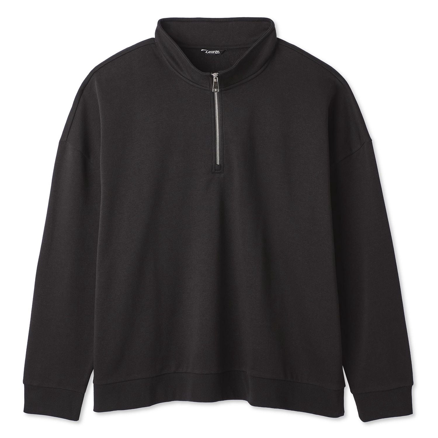 George Big Men's Quarter Zip Sweatshirt