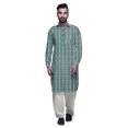thumbnail image 1 of Atasi PathaniKurtaPajama For Men Full Sleeve LongKurtaCasual Clothing, 1 of 5