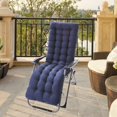 thumbnail image 4 of Comfortable Polyester Garden Recliner Cushion Thickened Mat Outdoor, 4 of 7