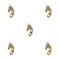thumbnail image 2 of Wweixi Coat Hooks Easy To Install And Wide Application For Added In Daily Life golden(horse) 5Set, 2 of 6