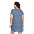thumbnail image 3 of George Women's Plus Short-Sleeve Sleepshirt, 3 of 6
