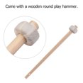 thumbnail image 2 of 30cm Hand Gong Cymbals Brass Copper Gong Chapel Opera Percussion Instrument with Round Play Hammer, 2 of 8