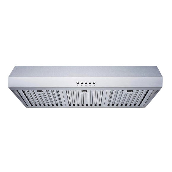 Roxon 860 CFM 30 Inches Under Cabinet Range Hood Kitchen Exhaust Fan Stainless Steel RXN-U14BSB-30
