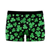 FhsagQ Underwear Men's Underwear with Pouch 4Xl Super Fit Mens I Shenanigans Boxersny St Patricks Day Saint Paddy Graphic Underwear Style 4 Underwear for Men Pack Briefs Green S