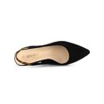 thumbnail image 4 of BLISSFUL STEP Escarpins à Talon Bloc pour Femmes Slingback Talons Noirs 7,5, 4 of 8