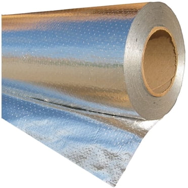 Radiant Barrière RadiantGUARD XTREME Isolation pour Grenier 1000 Pi2 / 48-inch by 250-feet / X-1000-B / Rouleau d'Isolation en Feuille Perforée pour Barrière Radiant Feuille Réfléchissante Isolation pour Toit