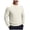White, variant on Grrvtrz Men's Crewneck Pullover Sweater Fisherman Long Sleeve Chunky Knit Sweater Winter Texture Knitted Sweaters