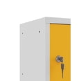 thumbnail image 4 of 12" Cube lockers -carcass Gray - Door (Yellow), 4 of 5