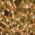 thumbnail image 1 of Ahgly Tapis d'Intérieur Lavable en Machine Carré Transitionnel Brun Bronze Foncé, 4 Pieds Carré, 1 of 7