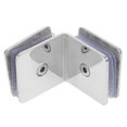 thumbnail image 1 of Glass Clamp 90 Degree Railing Glass To Glass Clamp For Balustrade Pool Fence, 1 of 8