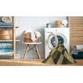 thumbnail image 2 of Ahgly Tapis Rond Lavable en Machine Intérieur Transitionnel Marron Chocolat, 4 Pieds Rond, 2 of 7